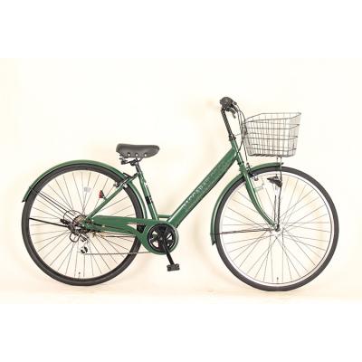 China Shimano High Carbon Steel Fiets Dames 27 inch fiets met anti-slip en slijtvast banden Te koop