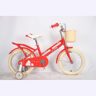 Cina Da 5 a 10 anni Bici da 16 pollici con ruote di addestramento OEM in vendita