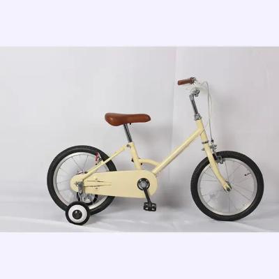 China Aesthetic 14 Inch Bike With Training Wheels For Children for sale