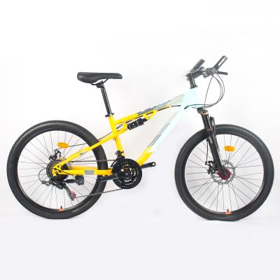 Chine Vélo de montagne MTB en acier au carbone à deux roues de 21 vitesses avec des dérailleurs Shimano Tourney à vendre