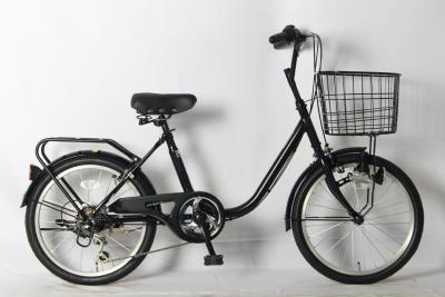 China Lichte 10 kg klassieke fiets / stadsfiets 6-snelheid met platformpedaal staal frame Te koop