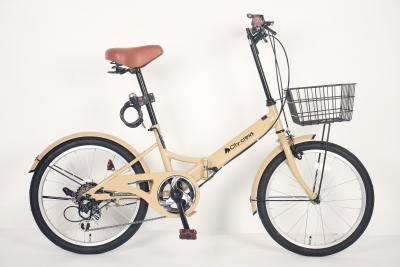 China Leather Saddle Material and 6 SPEED Gears for Foldable Street Bike for sale