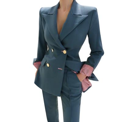 China Anti-wrinkle ladies suits for work women suits for women plus size women's blouses and shirts for sale