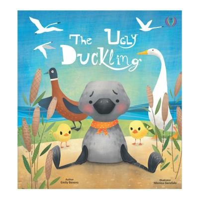 China High Quality English Children Education Story Book Hardcover Ugly Duckling Book for sale