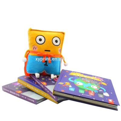 China paper & Wholesale Customized High Quality Color Flap Automatic Cardboard Children's Books Flip Book for sale