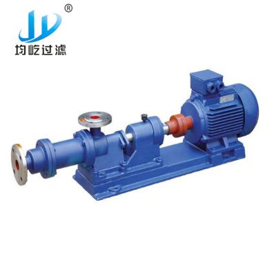 China Biofuel Industry Mono Progressive Cavity Single Screw Slurry Pump for sale