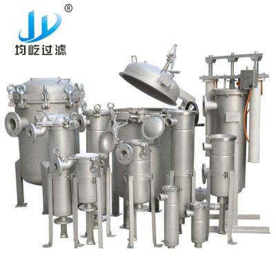 China Liquid Filtration 304 Stainless Steel Multi Fluid Bag Filter Housing for sale