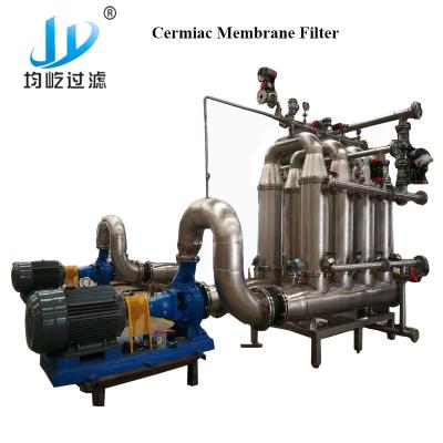 China Hotels Ceramic Zirconia Membrane Filter Tube For Chemical Solution Filtration for sale