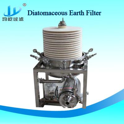 China Wine/Juice/Water/Liquor Filter Press Diatomaceous Earth Filter For Alcohol Beverages for sale