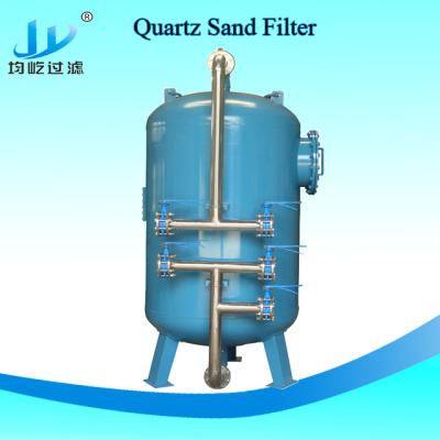 China Plant Media Quartz Sand Filter For Water Treatment for sale