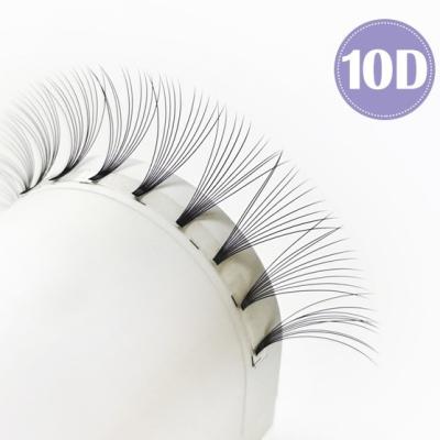 China Long Silk Lashes Premade Premade Fan 3D 4D 5D 10D Volume Eyelash Extensions Long Natural Korean Handmade Fan Volume Eyelash Extensions for sale