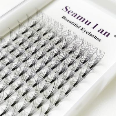 China Pointed Low Fans Lash Eyelash Extensions Premade Volume Fans Long Natural Premade Volume Fans Wholesale for sale