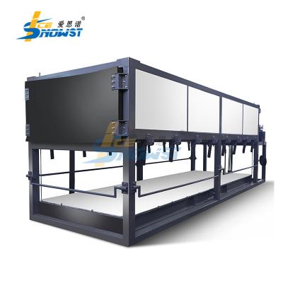 China Maschinen-Eis-Block PLC 15 Ton Direct Cooling Block Ice, der Anlage macht zu verkaufen