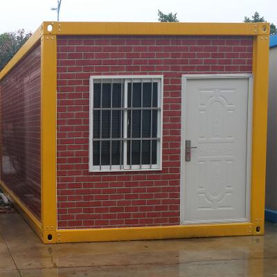 China Prefab traditional luxury 2 bedroom detachable and stackable living container house 20ft container house for sale