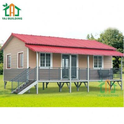 China Moden Modern Prefab Luxury Light Steel Structure Villa for sale