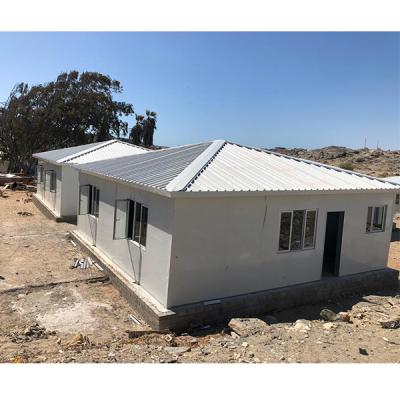 China Modern Sandwich Panel Duplex Single Bedroom Low Cost Prefab House for sale