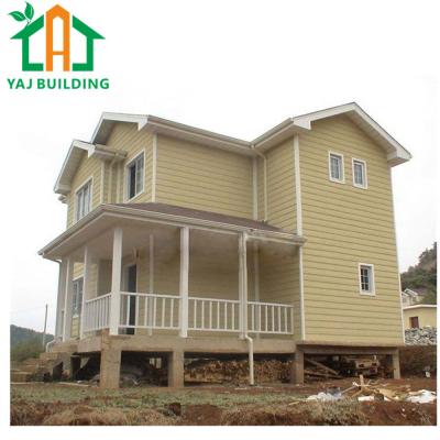 China Easy And Quick Assembly Modern Composite Cement Board Steel Frame House Modular Home for sale