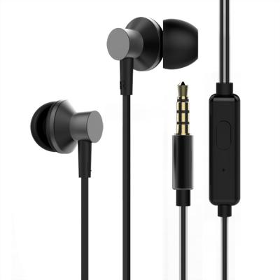 China Fashion Wired Earbud Ear Earphone For Iphone Mobile Phone In-ear Headphone With Mic for sale