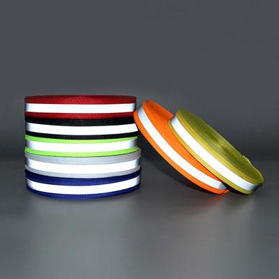 China High Tenacity Bright reflective webbing reflective warning webbing   reflective strip for sale