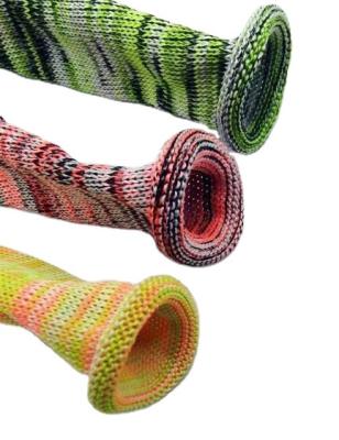 China Elastic Knitted Polyester / Cotton Garment Elastic tubular webbing for sale