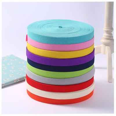 China High Tenacity 2cm color elastic band with rubber band and hook edge for sale