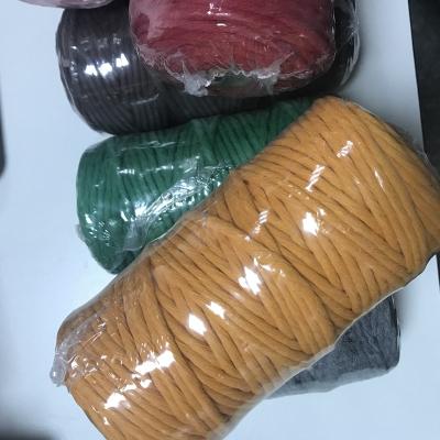 China Bags Ready to ship 4mm single strand cotton rope for macrame rope for sale