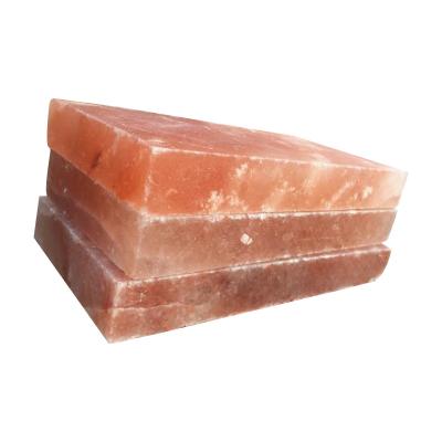 China 2022 Negative Ions 2.5cm Release Thick Salt Brick Hot Sale Orange Pink Himalayan Salt Brick for sale