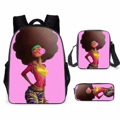 China SB012 Low Moq Waterproof Custom Logo 2021 Smart Women Bagpack Set Wholesale Used Customize School Bags For Girls Set for sale