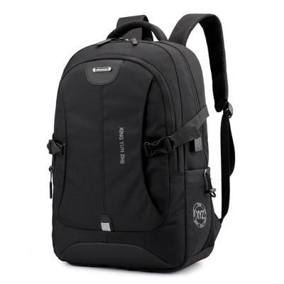 China With New USB Leisure Backpack Student School Bag USB Waterproof Filling Laptop Backpack LB004 for sale