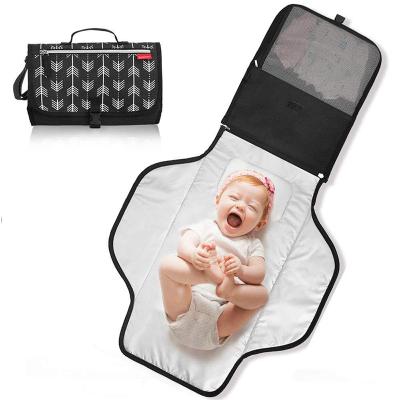 China O018 Baby Diaper Foldable Multifunctional Portable Pad and Detachable Folding Diaper Bag for sale