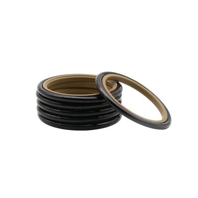 China Hydraulic Composite Cylinder Piston Rod Step Seal DST GSJ PTFE Oil Seal Ring Standard Or Custom for sale