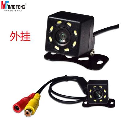 China Popular cheap universal 8 led reverse parking camera 8led car back car cameracar for sale