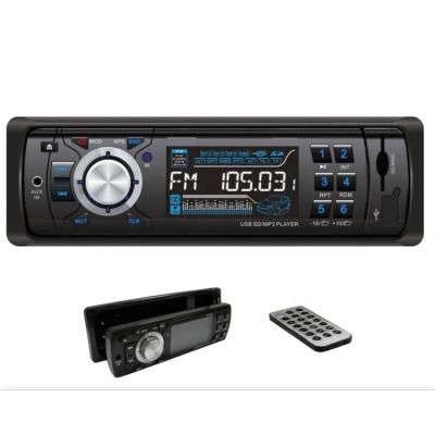 China 1 Universal Din Car MP3 Player Transmitter FM Stereo Car Mp3 With USB Aux SD. for sale