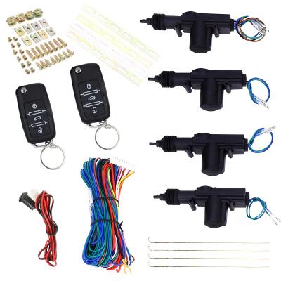 China OEM DC12V/24V plastic professional car maker remote central lock with super cheap golden trigger long life car central lock system for sale