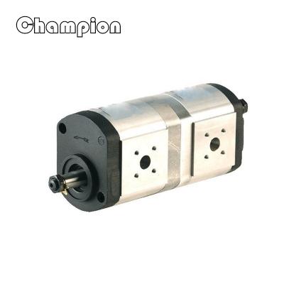 China Aluminum Hydraulic Tandem Gear Pump AR55346 AL37750 AL36551 AL36552 Dual For John Deere Tractor Serie 820, 830, 920, 930, 2040 for sale