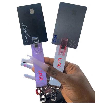 China Fashion Accessory CARD GRIPPER FOR LONG NAILS | ATM CARD CUT FOR WOMEN | MASTER CHAIN ​​WALLET FOR WOMEN for sale