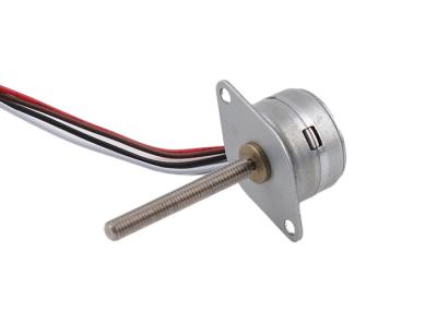 China Tornillo de posicionamiento del motor de pasos del imán permanente de RoHS 15m m Mini Linear Stepper Motor ajustable en venta