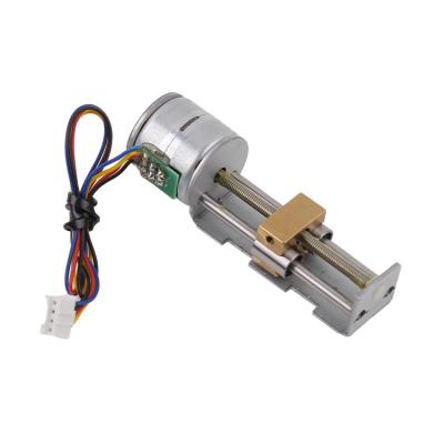 China 12V/24V Rated Voltage Linear Stepper Motor with Over 1 KG Thrust for sale