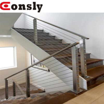 China German Standard Stainless Steel AISI304/316 Mirror Finish Staircase Fencing Accessories For Glass Balustrade for sale