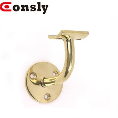 China China AISI304/316 Stainless Steel Wall Mounted Brass Railing Brackets For Escalator / Railing And Stair Tube Fixing for sale