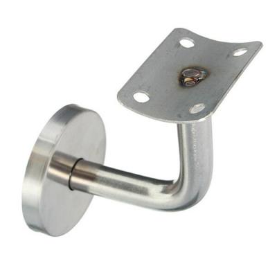 China Wall Mounted Stainless Steel AISI INOX Stainless Steel Satin Mirror Handrail Bracket for sale