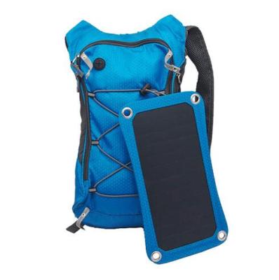 China With 6W Outdoor USB Solar Panel Backpack Shoulder Bag Travel Bag USB Charger for sale