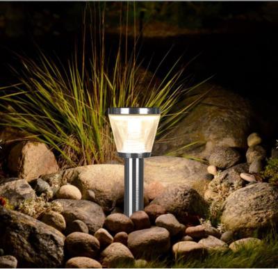 China Garden Solar Outdoor Garden Lights Led Villa Lawn Lamp Bollard Lamp Waterproof Solar Fence Light for sale