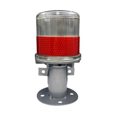 China ABS LED Traffic Road Cone Vision Flashing Light Emergency Safety Solar Flashing Warning Light for sale