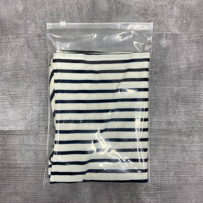 China Recyclable Garment Garment Bra Garment Ziplock Bag Zip Lock Bag Pe Plastic Bag Pe Bag Packaging Garment Transparent Frosted Custom Logo for sale