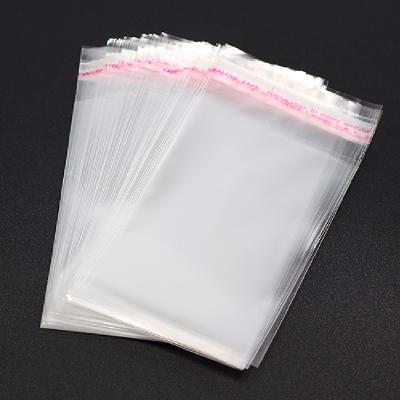 China Recyclable Clear Polybag Packaging, Self Adhesive Opp Bopp Cellophane Bag, Strong Self Adhesive Sealing Plastic Opp Bopp Bag Packaging for sale