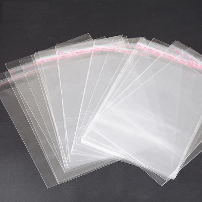 China Packaging Packer Stain OPP Clear Bag Garment Bag Plastic Food Bag for sale