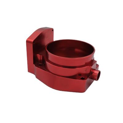 China Chinese Custom Machining Auto Parts OEM CNC Aluminum Alloy Auto Parts Anodized Color Parts For Throttle for sale