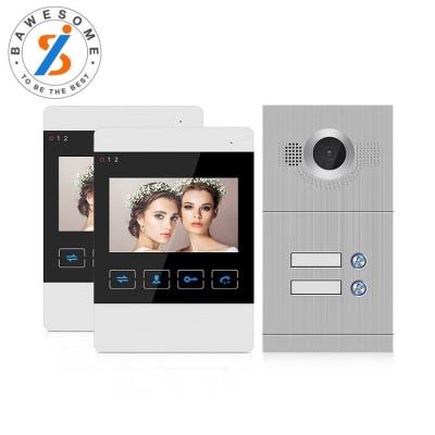 China Newest high quality IR led light villa video intercom door intercoms wireless doorbell with camera 210*116*48 mm for sale