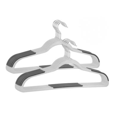 China ANQI Modern Set of 50 Factory Made Durable and Sturdy Non-Slip Plastic Hangers Customized Fashionable Good Quality for sale